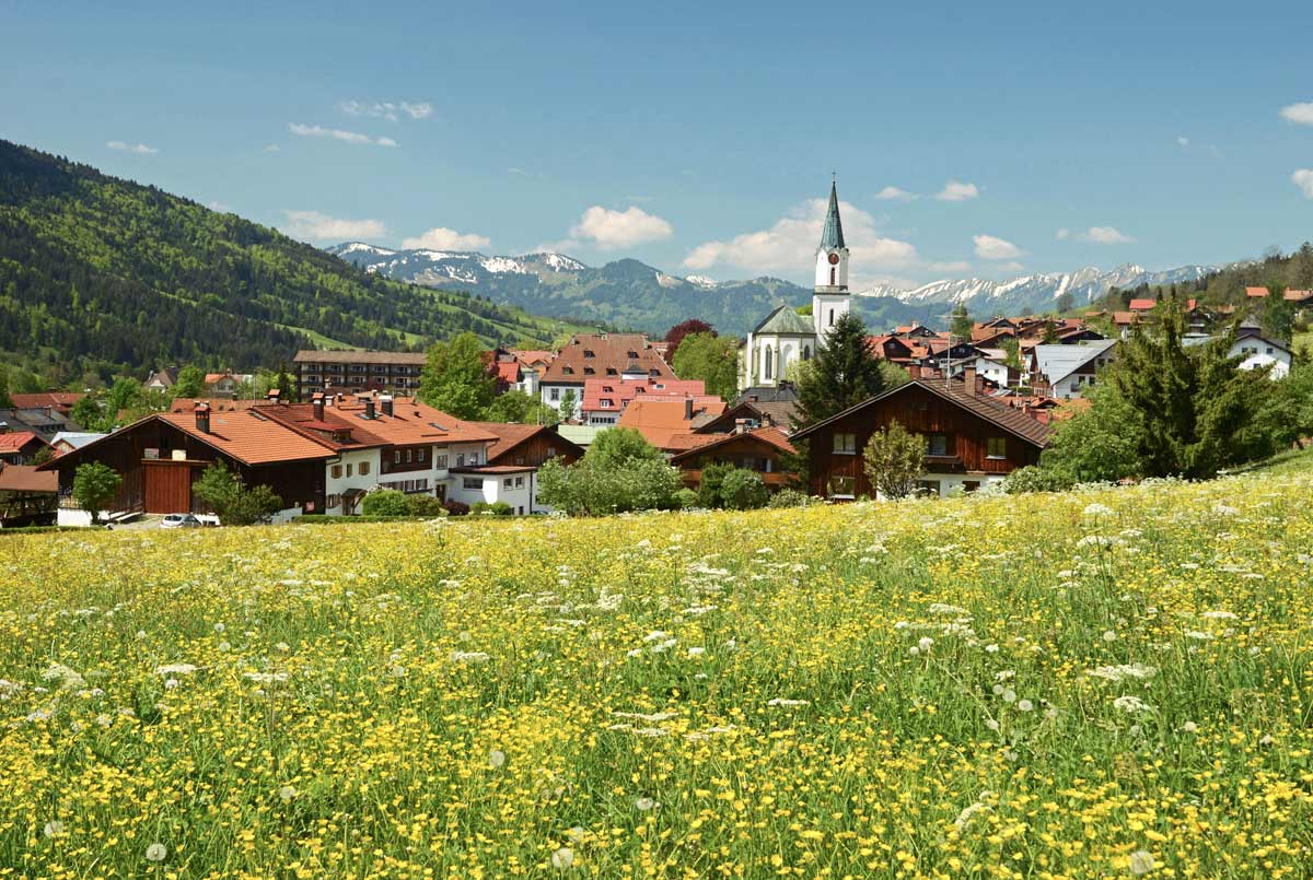 Landschaft um Bad Hindelang