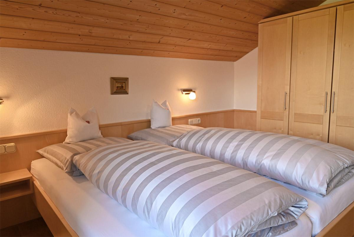 Gemütliches Doppelbett