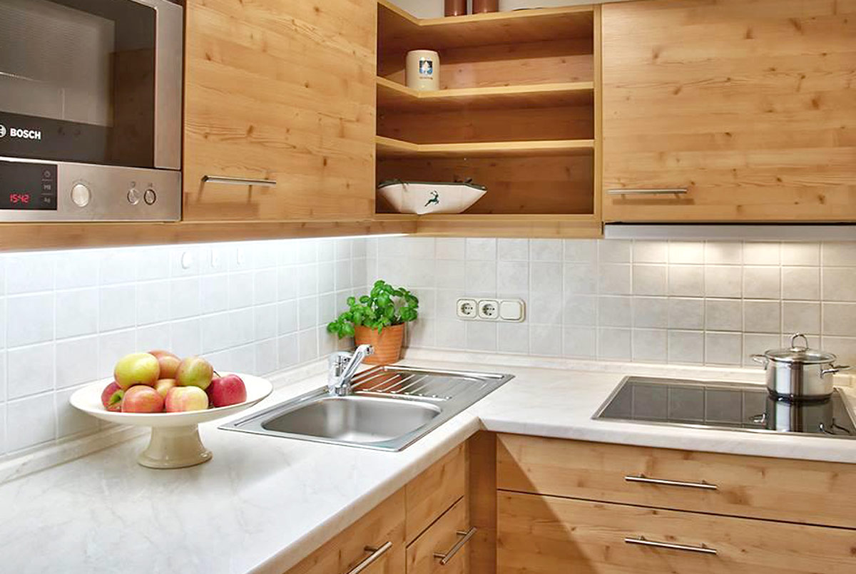 Küche Iselerblick Landhaus Wankleiten